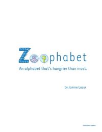 cover of the book Zoophabet – An Alphabet That’s Hungrier Than Most