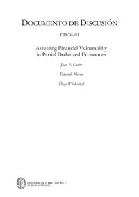 cover of the book Assessing Financial Vulnerability in Partial Dollarized Economies