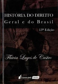 cover of the book História do Direito Geral e do Brasil