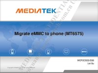 cover of the book MT6575 Migrate eMMC to phone