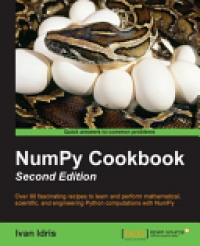 cover of the book Numpy Cookbook (Python)