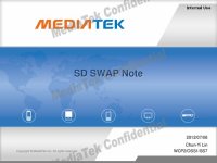 cover of the book Mediatek SD Swap Note