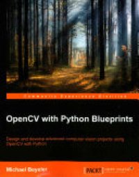 cover of the book OpenCV with Python Blueprints