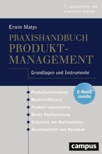 cover of the book Praxishandbuch Produktmanagement: Grundlagen und Instrumente