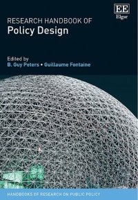 cover of the book Research Handbook of Policy Design