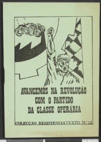 cover of the book Avancemos na revolução com o Partido da Classe Operária