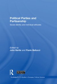 cover of the book Political Parties and Partisanship: Social Identity and Individual Attitudes