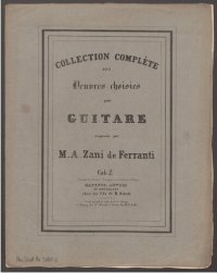 cover of the book Ronde de Fées capriccetto composée pour Guiatrre seule op. 2