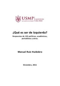 cover of the book ¿Qué es ser de Izquierda? Respuestas de 155 políticos, académicos, periodistas y otros