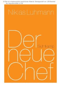 cover of the book Der neue Chef