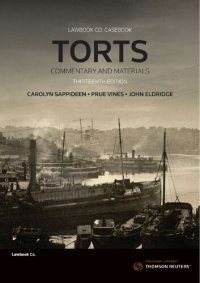 cover of the book Torts: Commentary and Materials 13th Edition