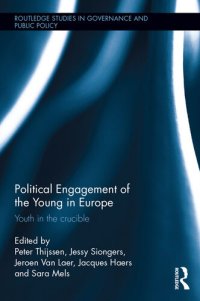 cover of the book Political Engagement of the Young in Europe: Youth in the Crucible