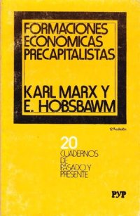 cover of the book Formaciones económicas precapitalistas