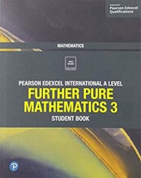 cover of the book Pearson Edexcel International A Level Mathematics Further Pure Mathematics 3 Student Book (Book + CD)