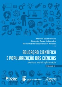 cover of the book Educação científica e popularização das ciências: práticas multirreferenciais