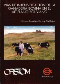 cover of the book Vías de intensificación de la ganadería bovina en el altiplano boliviano