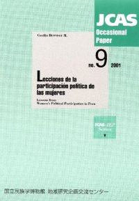 cover of the book Lecciones de la participación política de las mujeres