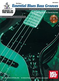 cover of the book Essential Blues Bass Grooves Book/CD Set An Essential Study of Blues Grooves for the Bass (School of the Blues Lesson)