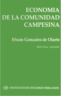 cover of the book Economía de la comunidad campesina. Aproximación regional