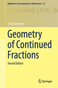 cover of the book Geometry of Continued Fractions