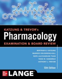 cover of the book Katzung & Trevor's Pharmacology: Examination & Board Review, 13e