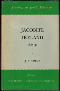 cover of the book Jacobite Ireland, 1685-91 (Study in Irish History , 2nd S.)