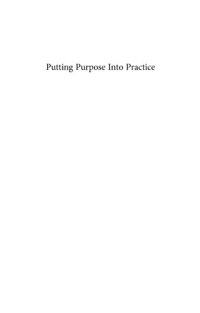 cover of the book Putting Purpose Into Practice: The Economics of Mutuality