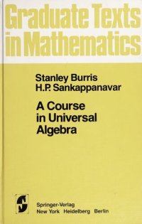 cover of the book A Course in Universal Algebra