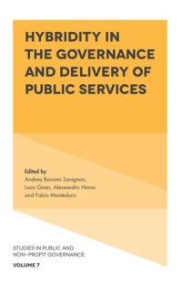 cover of the book Hybridity in the Governance and Delivery of Public Services