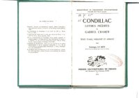 cover of the book Lettres inédites à Gabriel Cramer