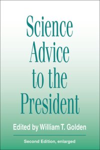 cover of the book Science Advice to the President