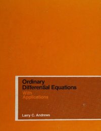 cover of the book Ordinary Differential Equations With Applications