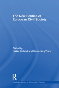 cover of the book The New Politics of European Civil Society