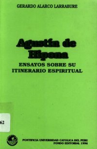 cover of the book Agustín de Hipona. Ensayos sobre su itinerario espiritual