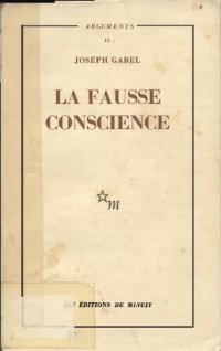 cover of the book La Fausse Conscience