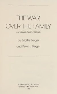 cover of the book War Over Family - Capturing Middle Ground