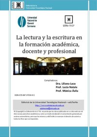 cover of the book La lectura y la escritura en la formación académica, docente y profesional