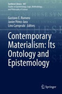 cover of the book Contemporary Materialism: Its Ontology and Epistemology