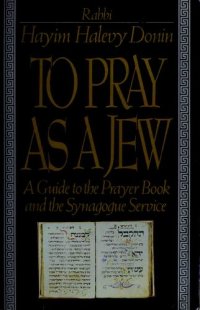 cover of the book To pray as a Jew : guide to the prayer book and the Synagogue Service.