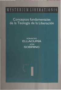 cover of the book Mysterium Liberationis. Conceptos fundamentales de la teología de la liberación