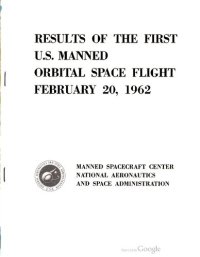 cover of the book Results Of The First US Manned Orbital Space Flight