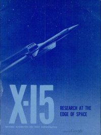 cover of the book X-15 Research at the Edge of Space