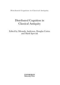 cover of the book Distributed Cognition in Classical Antiquity