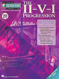 cover of the book The Ii-V-I Progression - Jazz Play-Along Vol. 177 - Lesson Lab (Book/Audio Online) (Jazz Play-Along Lesson Lab)