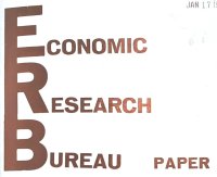 cover of the book Economic Research Bureau Papers