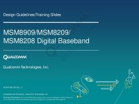 cover of the book MSM8909/MSM8209/MSM8208 Digital Baseband