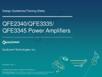 cover of the book QFE2340/QFE3335/QFE3345 Power Amplifiers