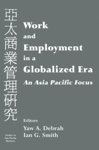 cover of the book Work and Employment in a Globalized Era: An Asia Pacific Focus