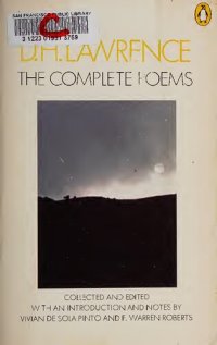 cover of the book The Complete Poems of D. H. Lawrence