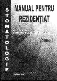 cover of the book MANUAL PENTRU REZIDENTIAT - STOMATOLOGIE